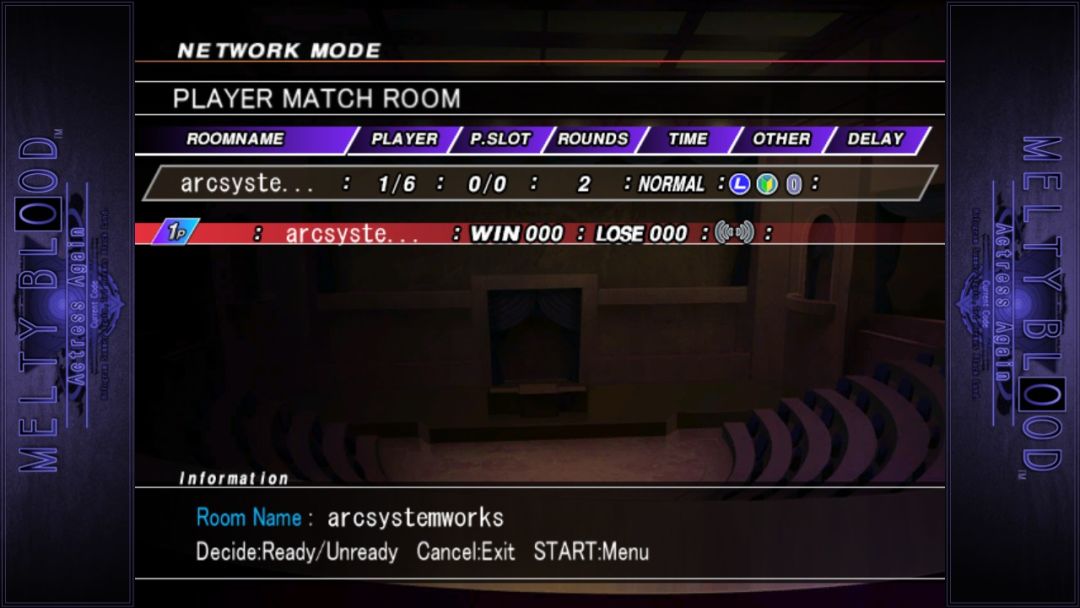 Melty Blood Actress Again Current Code游戏截图