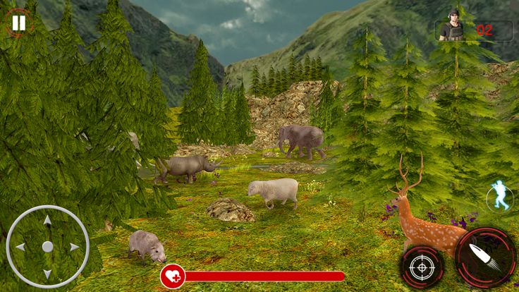 Wild Animal Hunting Game 3D游戏截图