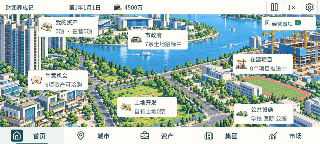 财团养成记游戏截图