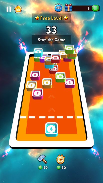 Grand Cube 2048: Merge Game游戏截图