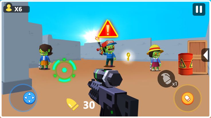 僵尸炸翻天-炸个痛快游戏截图