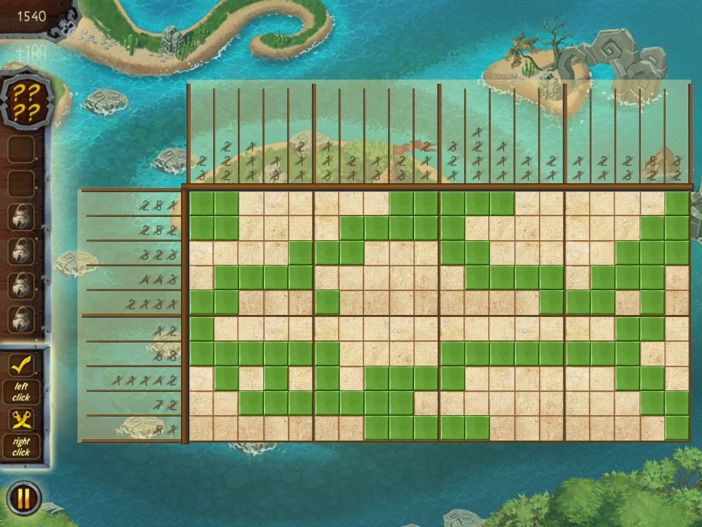 Griddlers Legend Of The Pirates游戏截图