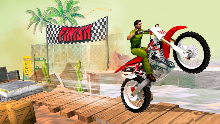 Real Dirt Bike Racing Game游戏截图