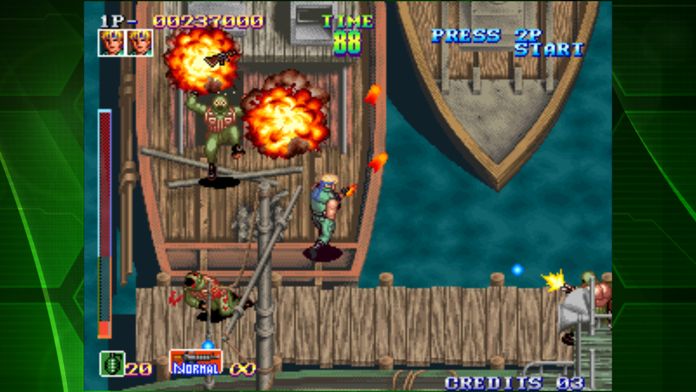 SHOCK TROOPERS ACA NEOGEO游戏截图