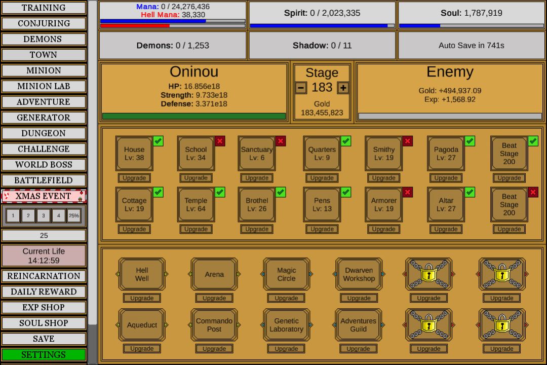 Wizard And Minion Idle游戏截图
