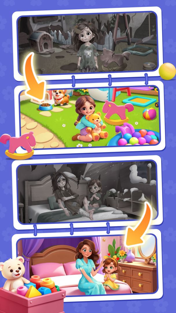 花朵整理游戏截图