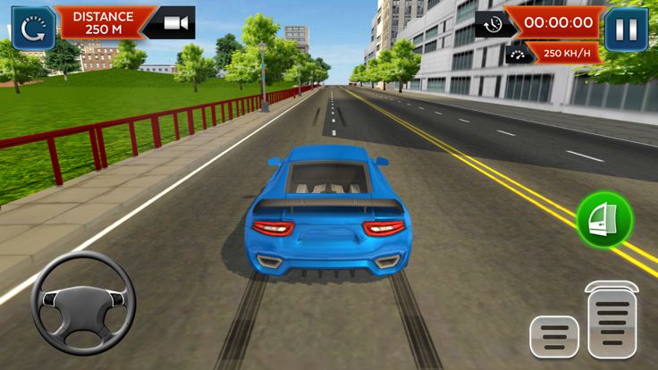 Real Car Driving School Sim 3D游戏截图