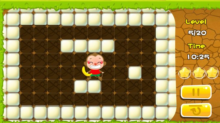 猴子数数吃香蕉-益智智力关卡游戏游戏截图