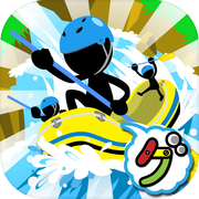 激流ラフティング