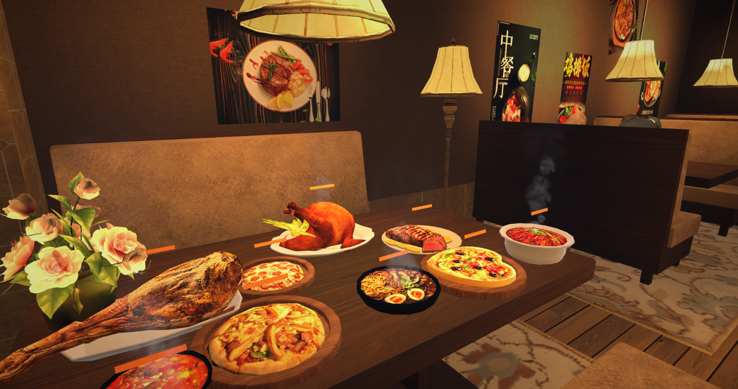 我要点一桌子好吃的！