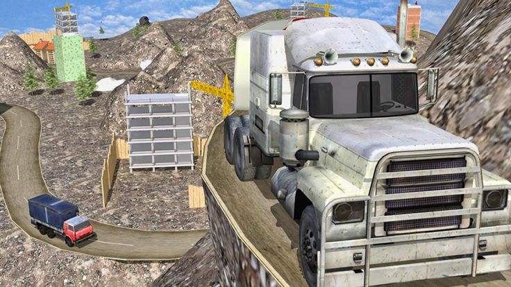 Machine Transporter Truck Parking游戏截图