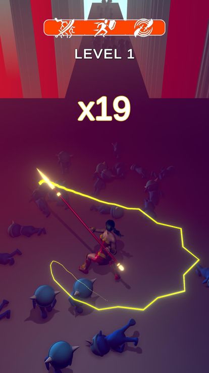 Amazon Warrior 3D游戏截图