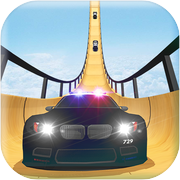 US Police Mega Ramp Car Stunts Racing: Cop Drivingicon