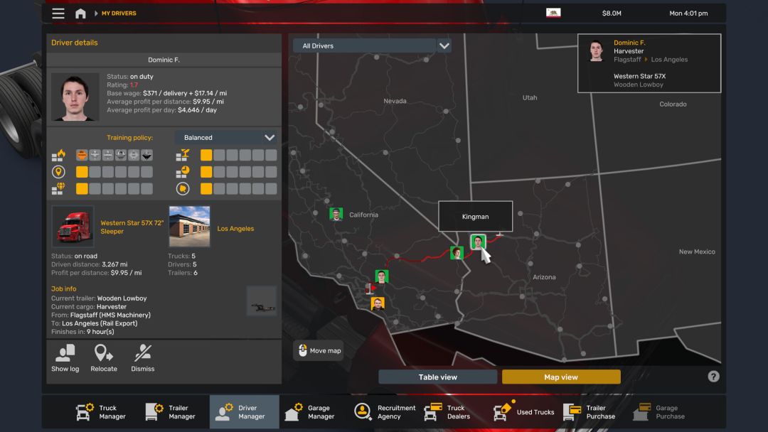 美国卡车模拟游戏截图