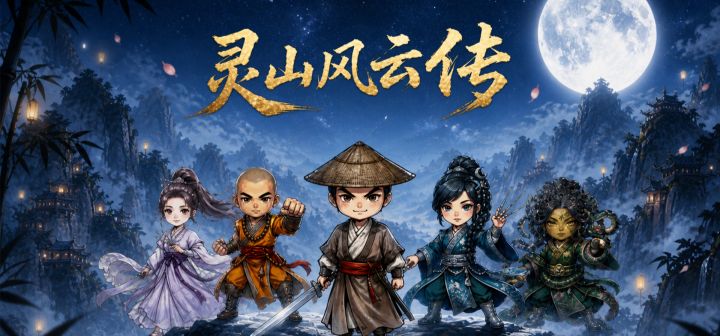 灵山风云传 封面