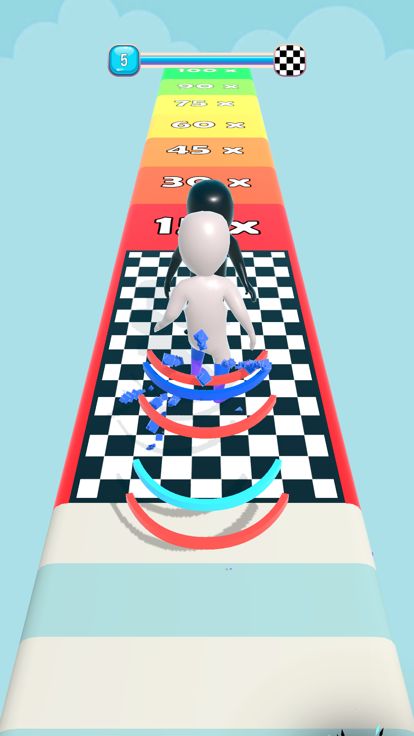 Rainbow Stack 3D游戏截图