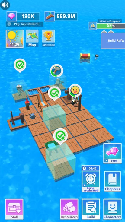 海洋王者：方舟建造模拟游戏截图