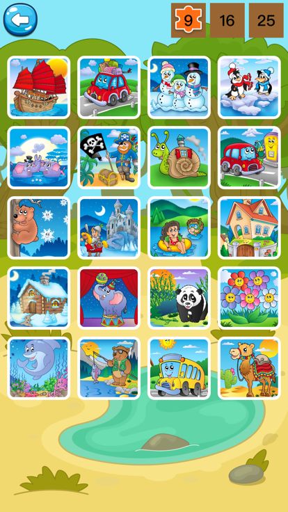认动物学声音-认识动物识字智力开发拼图益智小游戏游戏截图