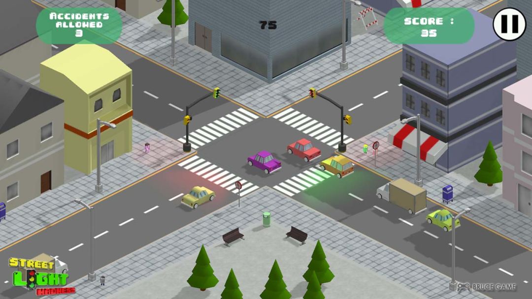 街道交通灯游戏截图