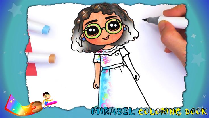 Mirabel Coloring Book游戏截图
