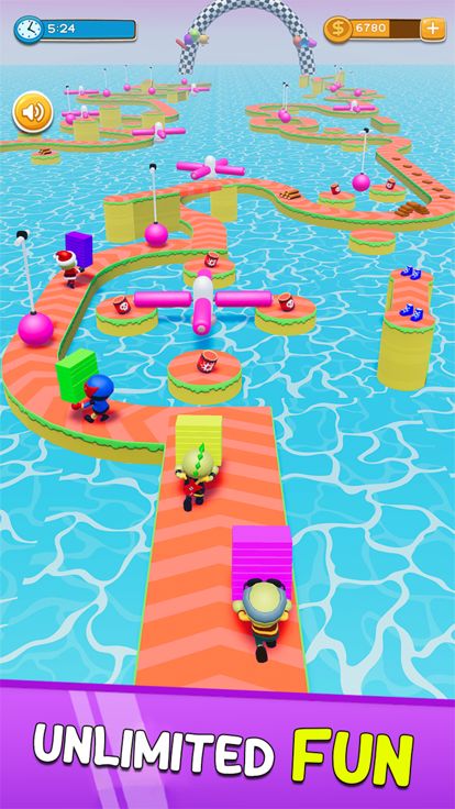 捷径跑 3d：赌注竞赛游戏截图