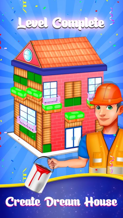 房屋画家：墙壁着色游戏截图