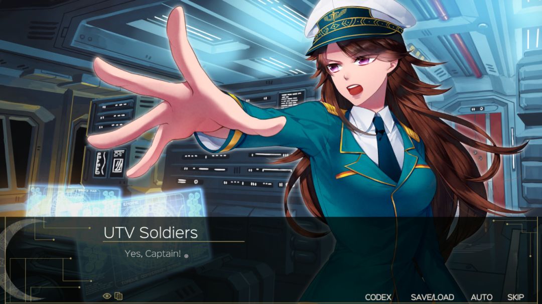 Sierra Ops - Space Strategy Visual Novel游戏截图