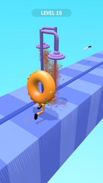 Donut Runner 3D游戏截图