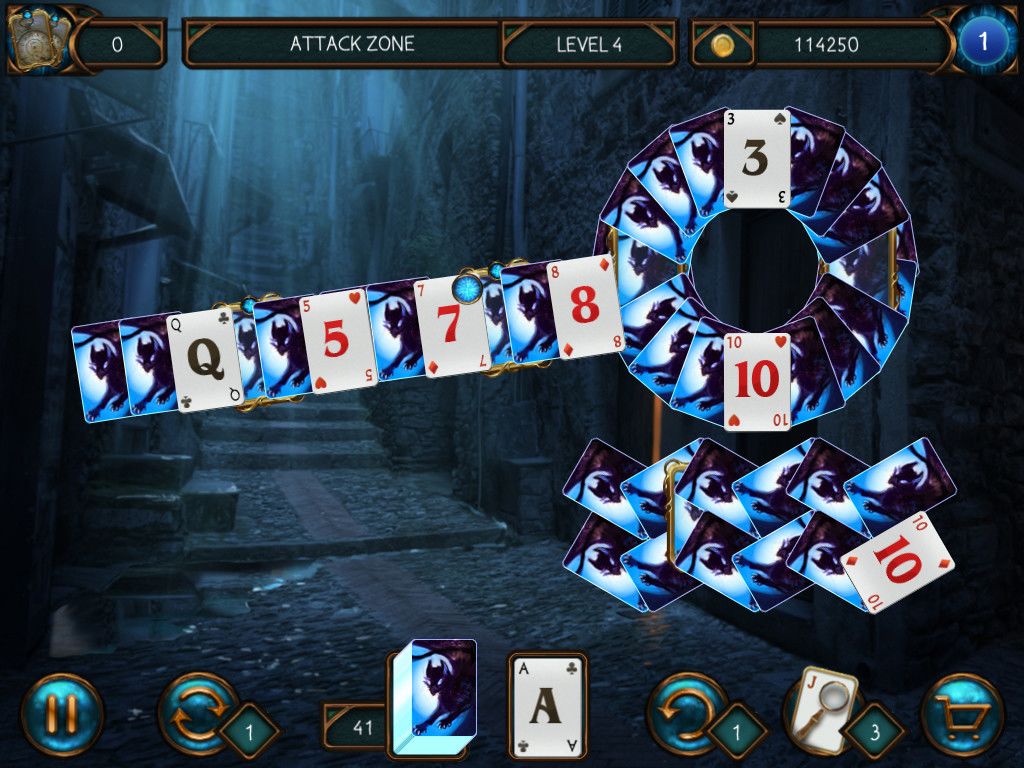 Detective Solitaire Inspector Magic and the Man Without Face游戏截图