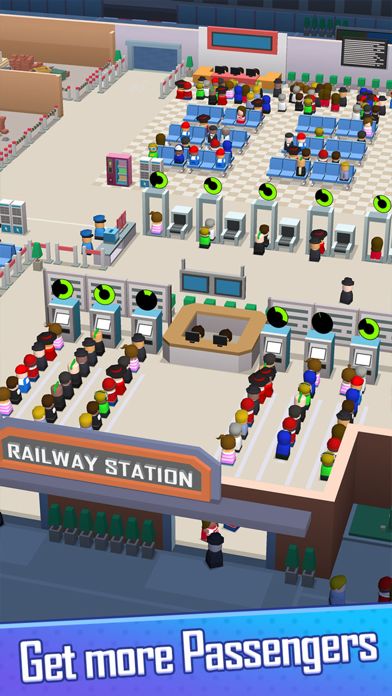 Idle Railway Tycoon游戏截图
