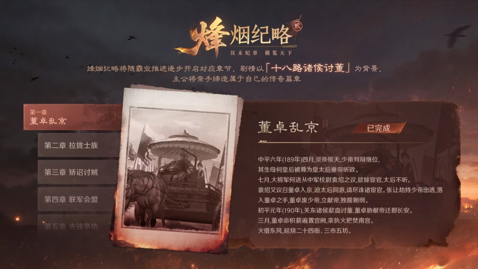 聚义天下·讨董伐逆