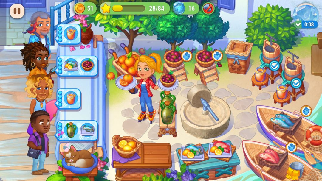 Farming Fever - Pizza and Burger Cooking game游戏截图