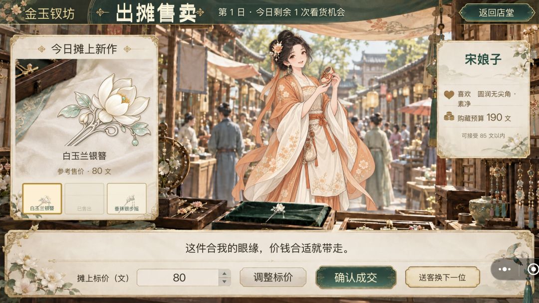 金玉钗坊游戏截图