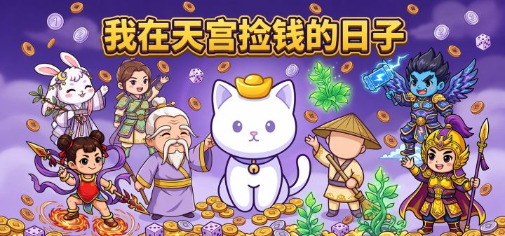 我在天宫捡钱的日子 封面
