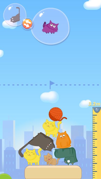 Stack the Cats游戏截图