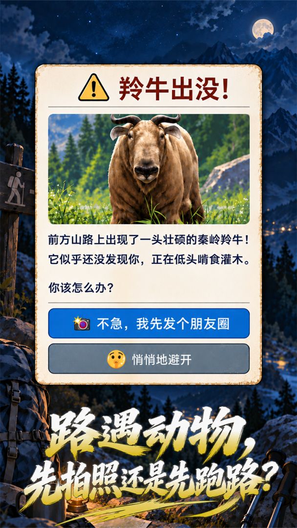 荒野徒步模拟器游戏截图