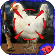 3D鸡猎人模拟器 - 拿起猎枪与芽动物杀死icon