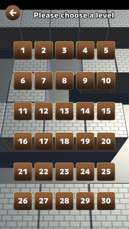 Maze Ball Random游戏截图