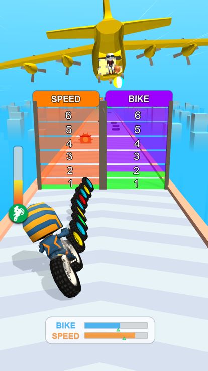 Bike Vs Hijacked Airplane游戏截图