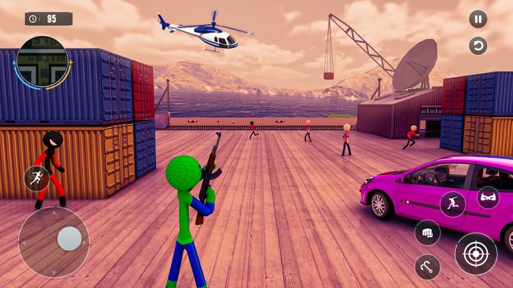 Spider RopeHero SuperHero Game游戏截图