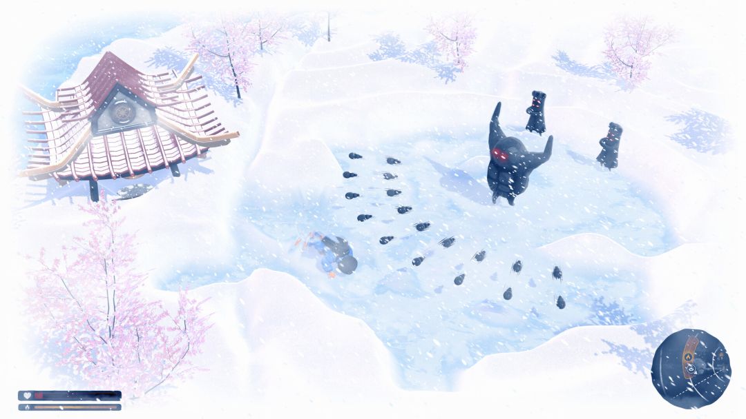 蛙穿雪境游戏截图