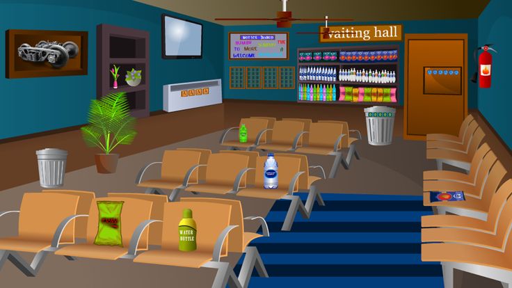 Railway Waiting Room Escape游戏截图