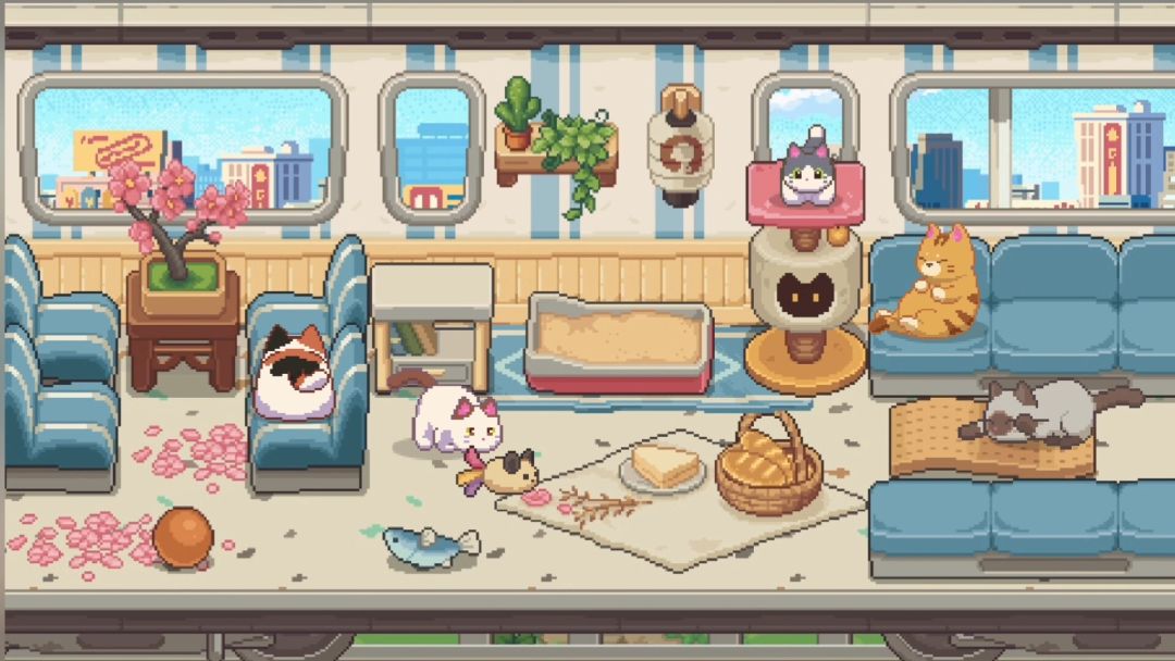 猫咪列车长游戏截图