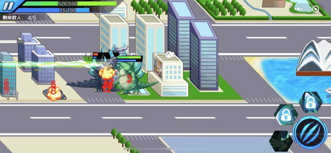 怪兽都市游戏截图