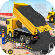 JCB Road Construction 3Dicon