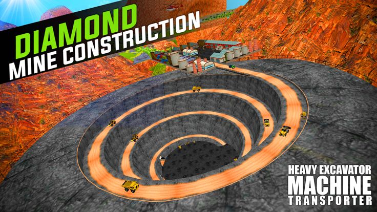 Heavy Machines Transporter Sim游戏截图