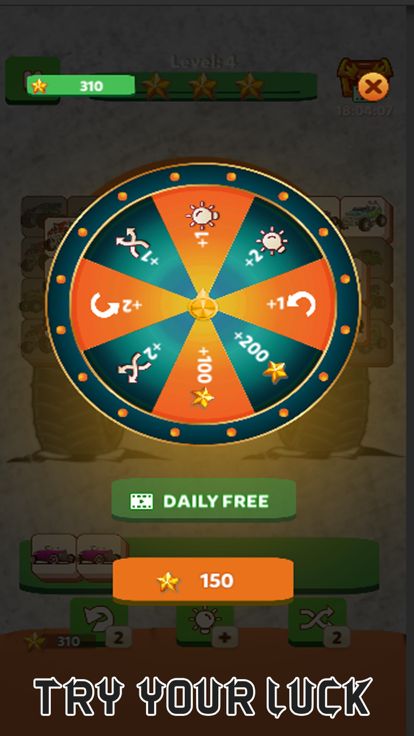 Offroad Cars - Traffic Puzzle游戏截图