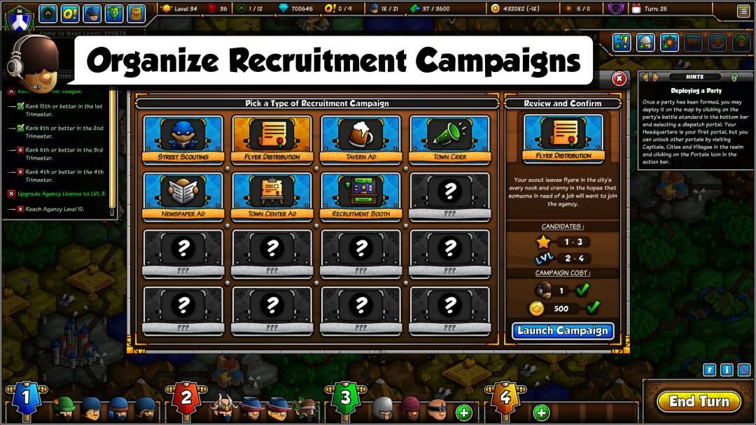 Epic Manager - Create Your Own Adventuring Agency!游戏截图