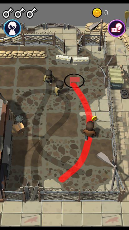 Zombies run away游戏截图