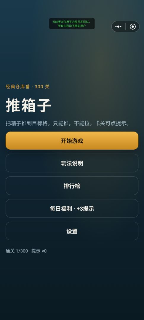 推箱子:经典仓库番300关游戏截图
